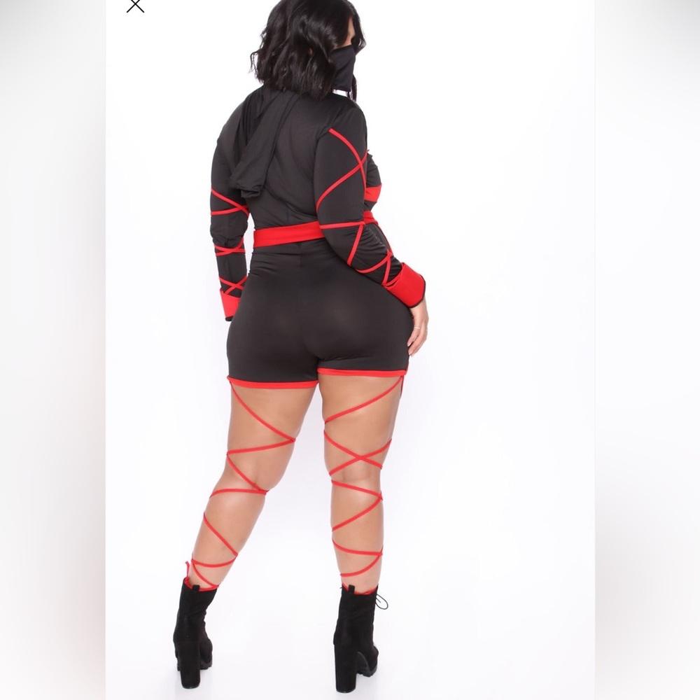 Dragon Ninja 3pc costume set - Picture 4 of 13